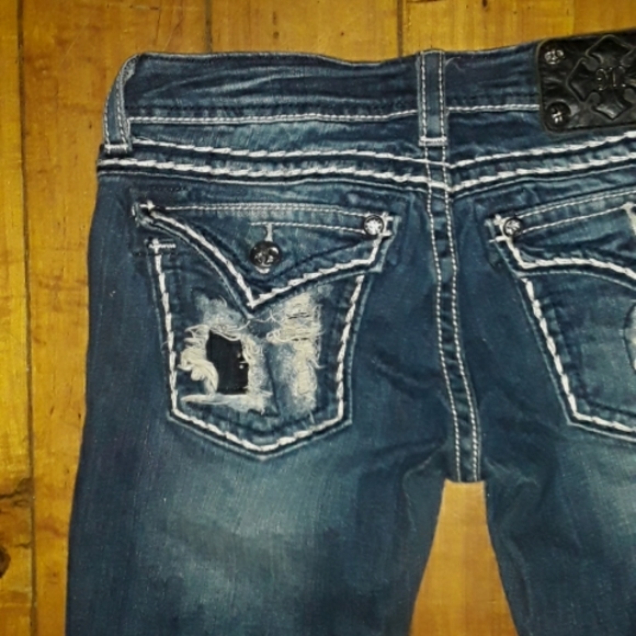 MISS ME Jean's NEVERWORN too small for me - Picture 11 of 13